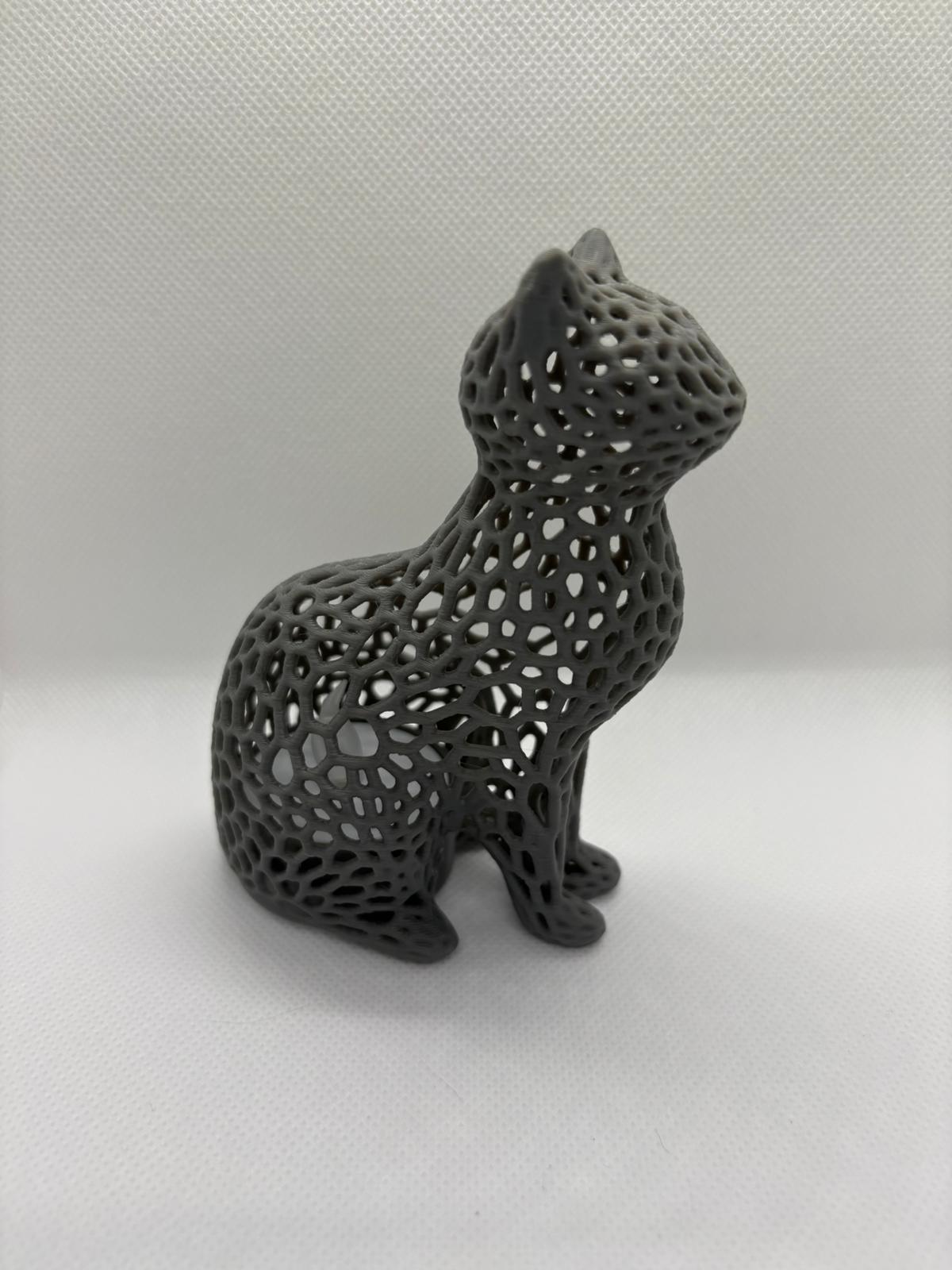 Luz decorativa em forma de gato 10cm